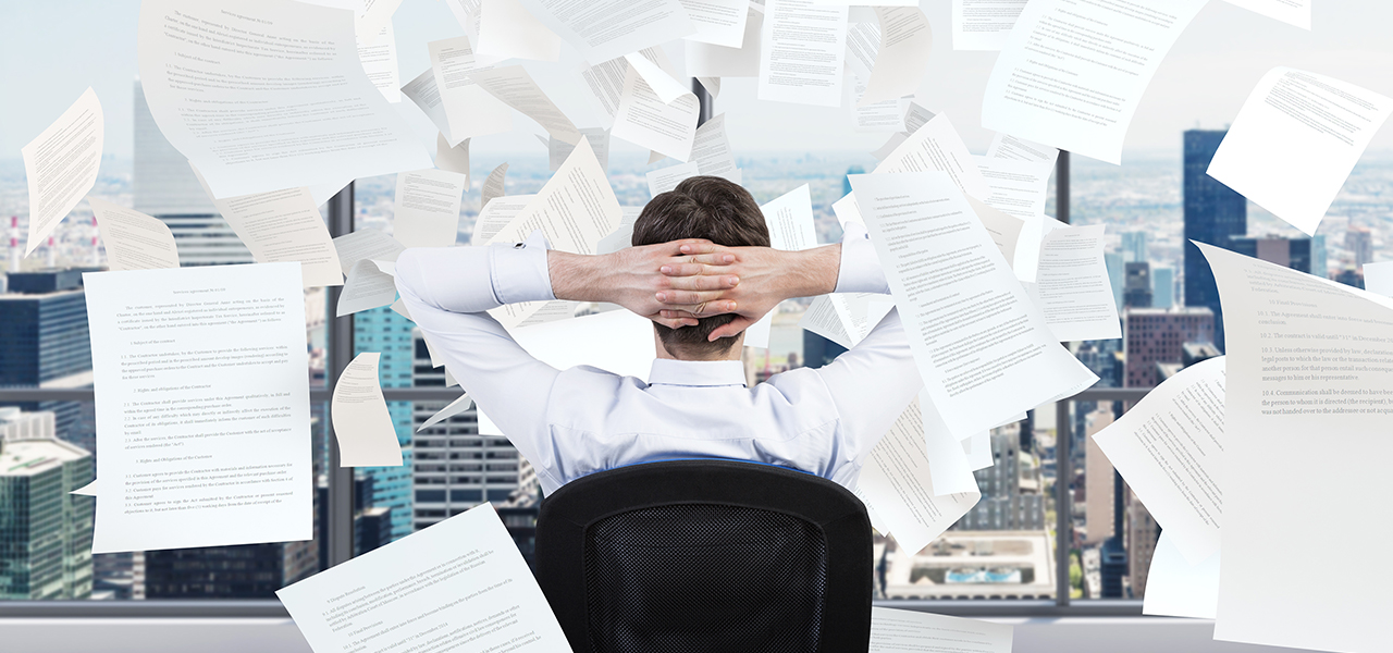 How To Declutter Piles Of Paperwork From Your Office Desk