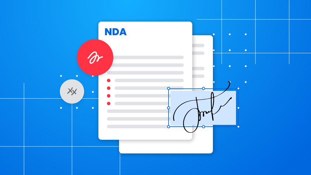 How to sign an nda online soda pdf