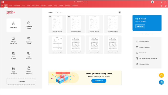 soda pdf software