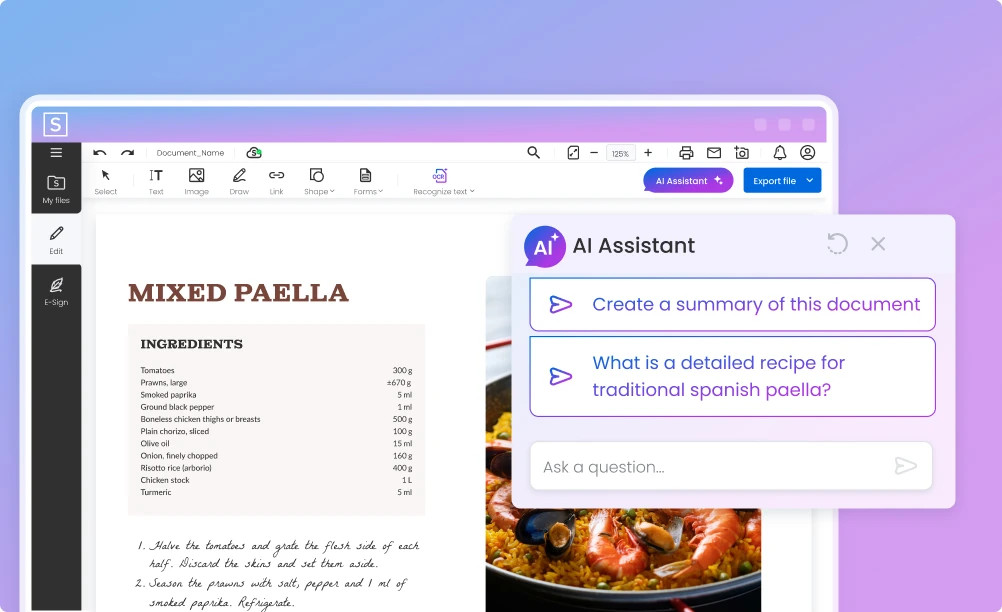 Summarize your PDF files using AI tool