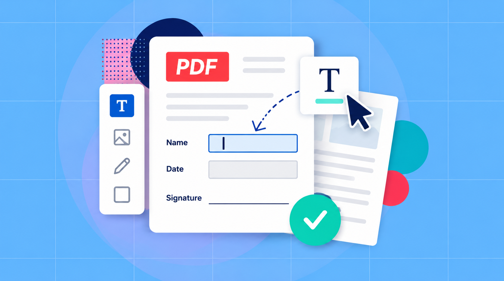 How to type on a PDF