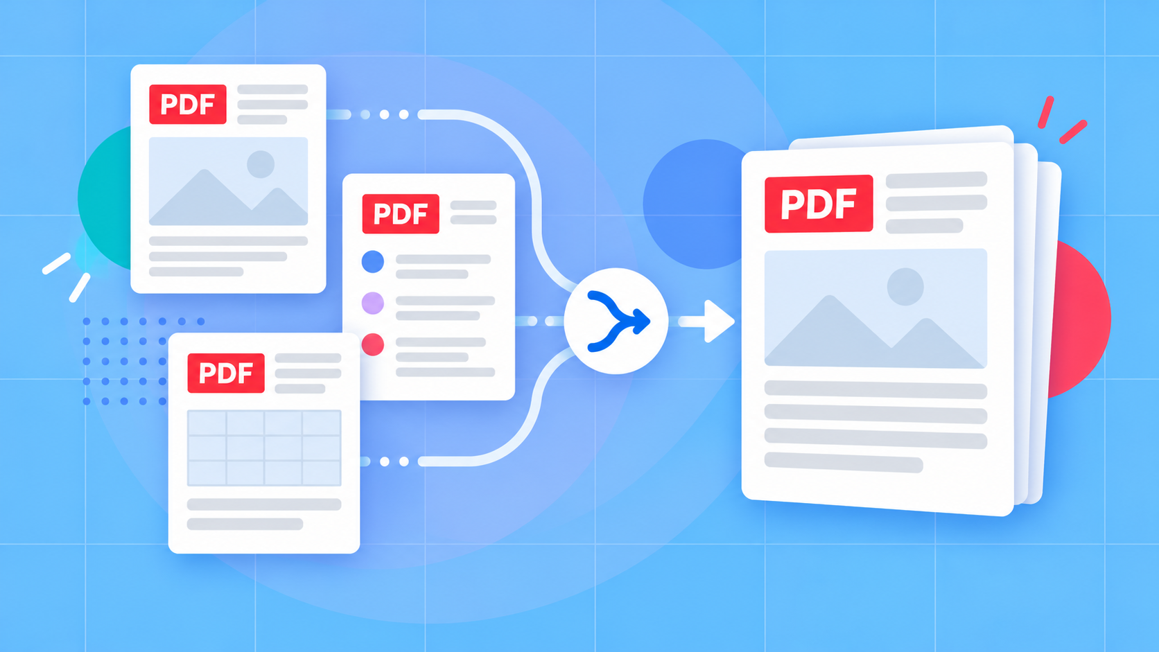 How to merge PDF files